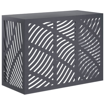 Air Conditioner Cover Anthracite 110 x 50 x 80 cm Steel