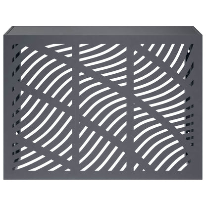 Air Conditioner Cover Anthracite 110 x 50 x 80 cm Steel