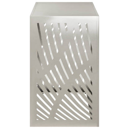 Air Conditioner Cover Silver 110 x 50 x 80 cm Stainless Steel