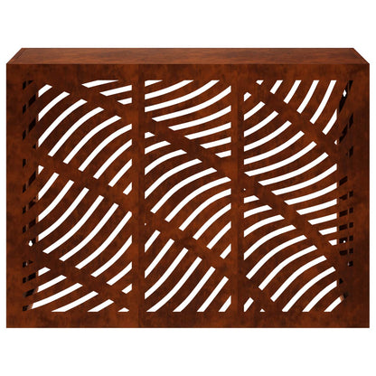 Air Conditioner Cover Rusty 110 x 50 x 80 cm Weathering Steel