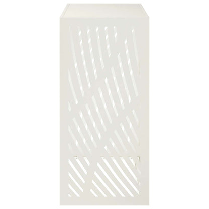 Air Conditioner Cover White 110 x 50 x 105 cm Steel