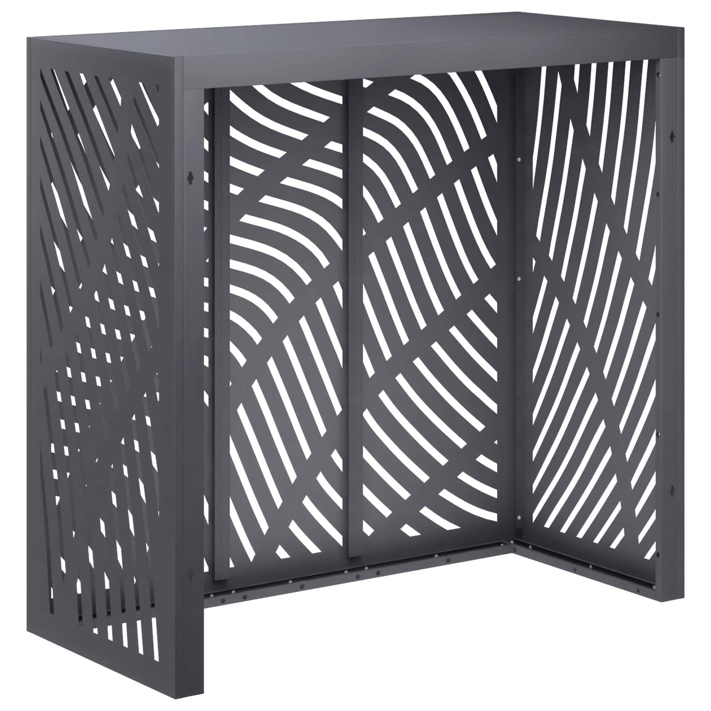 Air Conditioner Cover Anthracite 110 x 50 x 105 cm Steel