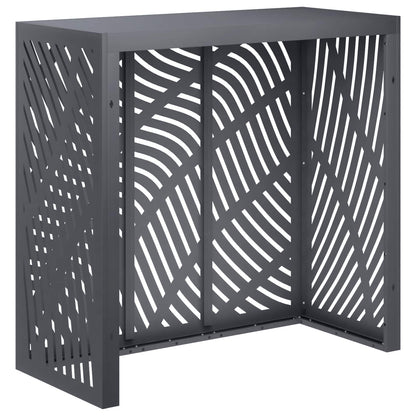 Air Conditioner Cover Anthracite 110 x 50 x 105 cm Steel