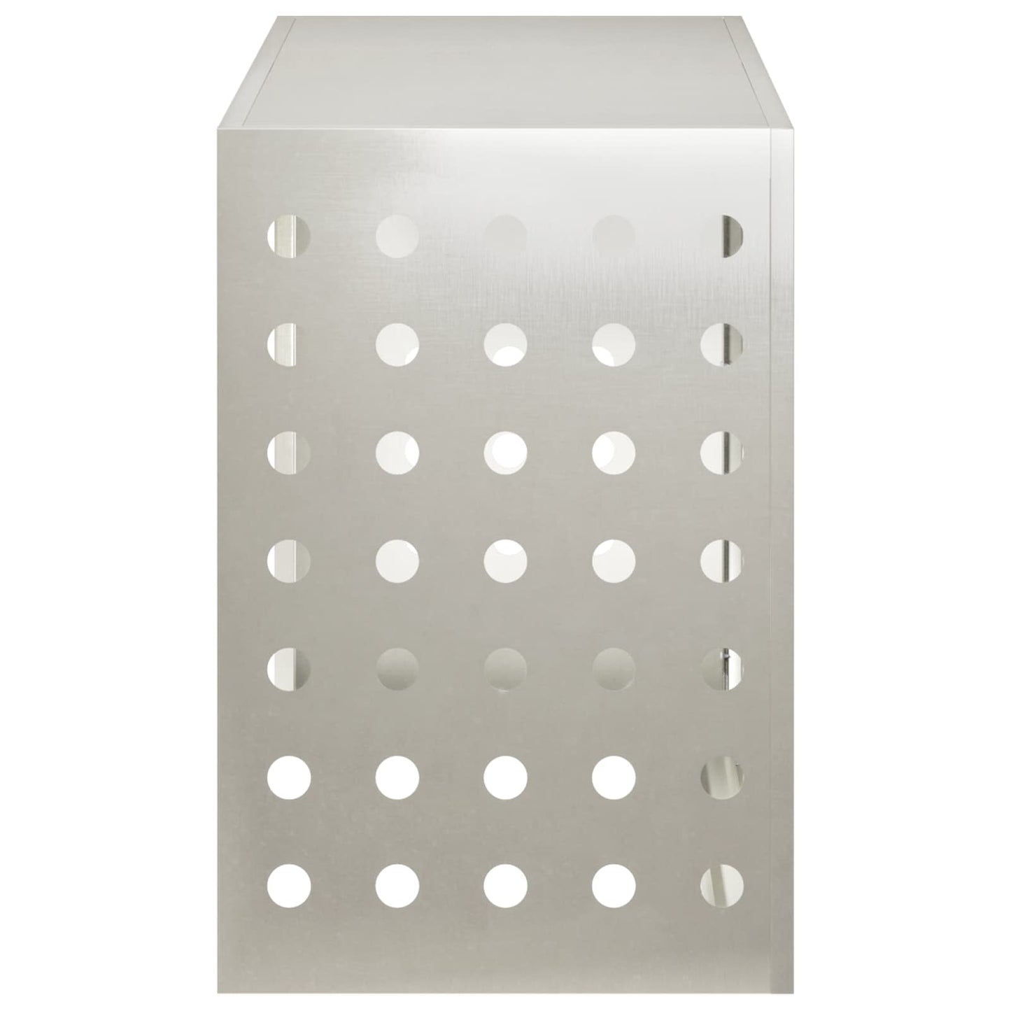 Air Conditioner Cover Silver 90 x 40 x 60 cm Stainless Steel