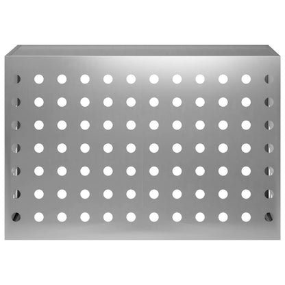 Air Conditioner Cover Silver 90 x 40 x 60 cm Galvanised Steel