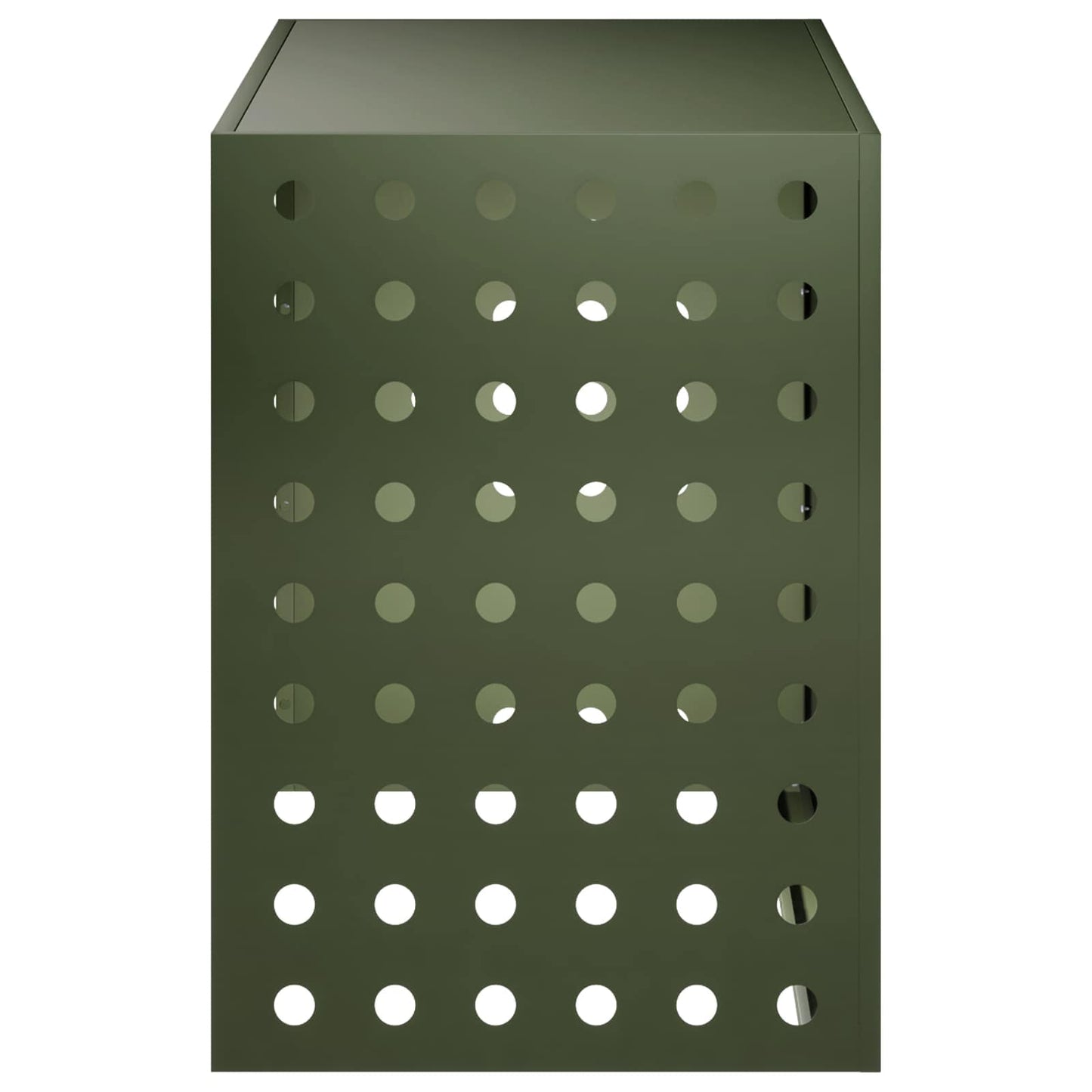 Air Conditioner Cover Olive Green 100 x 50 x 70 cm Steel