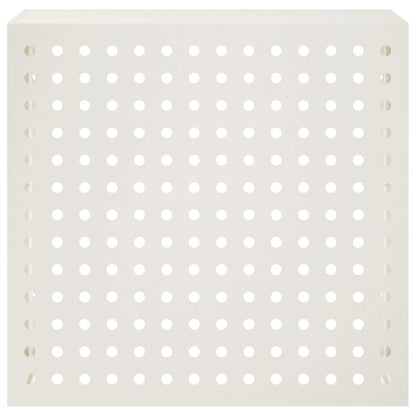 Air Conditioner Cover White 110 x 50 x 105 cm Steel