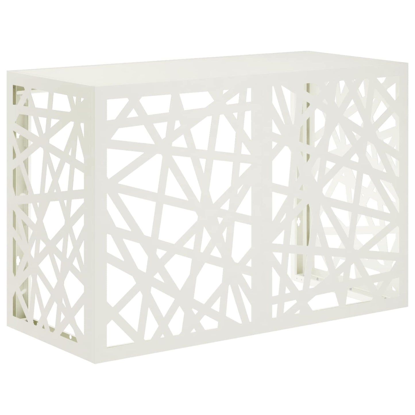 Air Conditioner Cover White 90 x 40 x 60 cm Steel