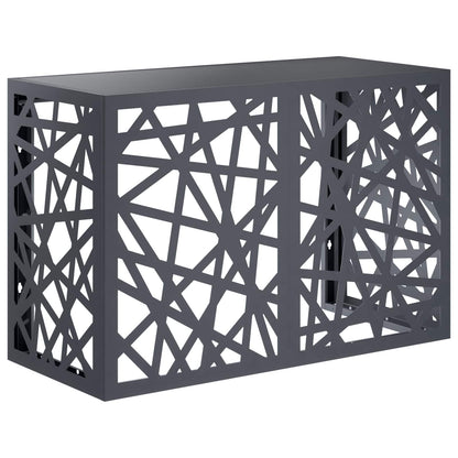 Air Conditioner Cover Anthracite 90 x 40 x 60 cm Steel