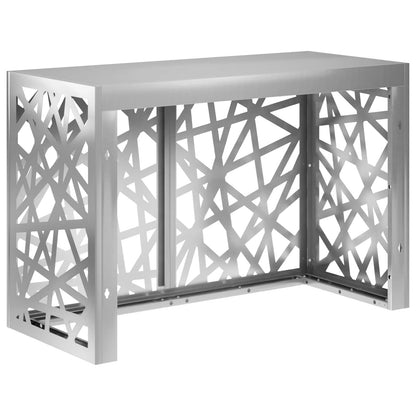 Air Conditioner Cover Silver 90 x 40 x 60 cm Galvanised Steel