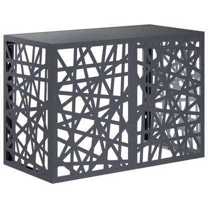 Air Conditioner Cover Anthracite 100 x 50 x 70 cm Steel