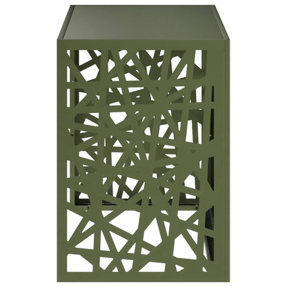 Air Conditioner Cover Olive Green 100 x 50 x 70 cm Steel