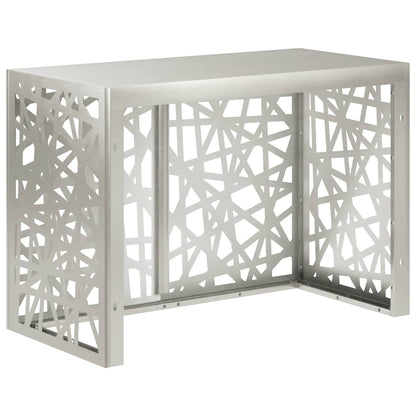 Air Conditioner Cover Silver 100 x 50 x 70 cm Stainless Steel