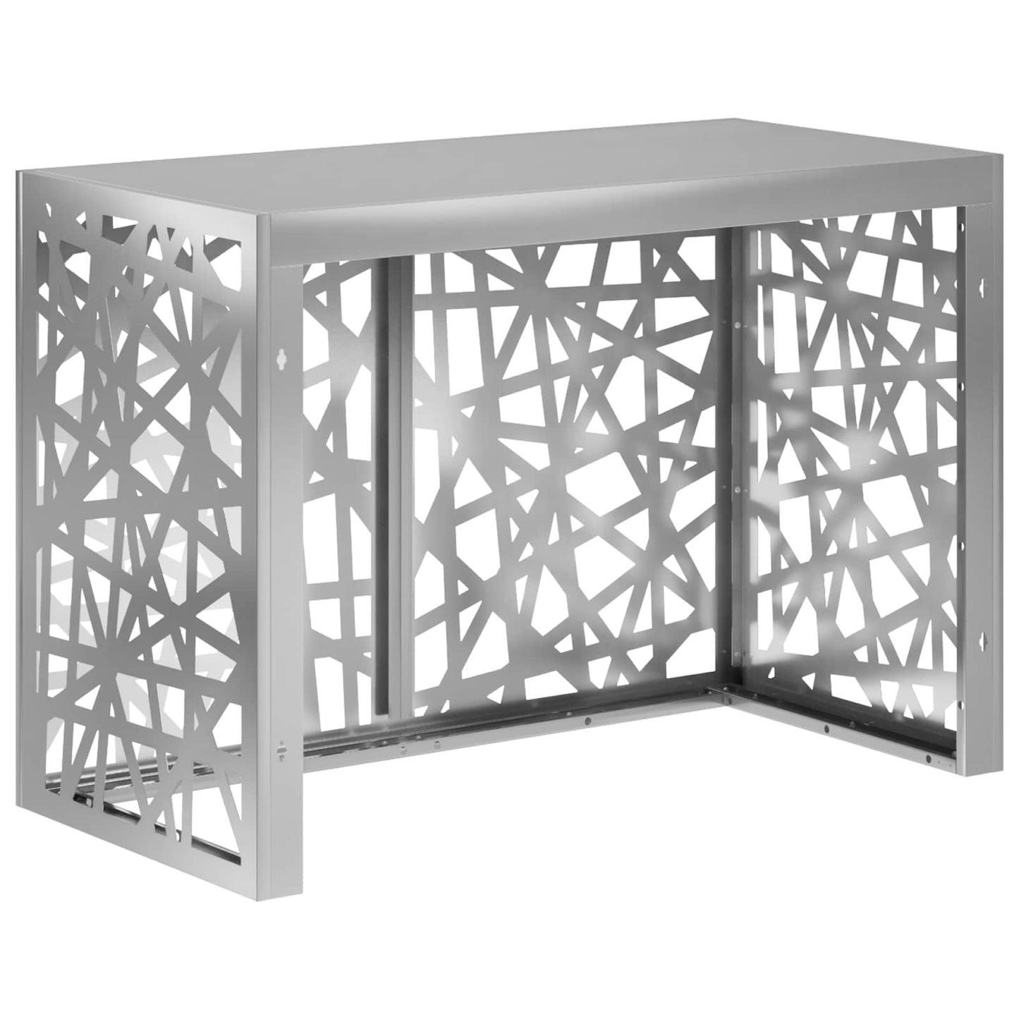 Air Conditioner Cover Silver 100 x 50 x 70 cm Galvanised Steel