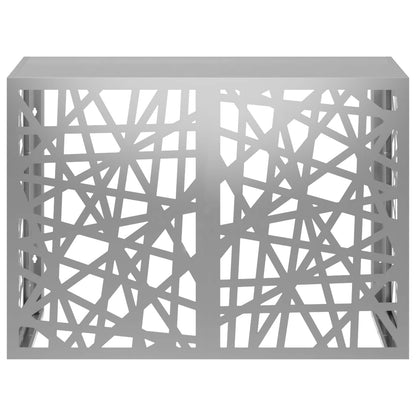 Air Conditioner Cover Silver 100 x 50 x 70 cm Galvanised Steel