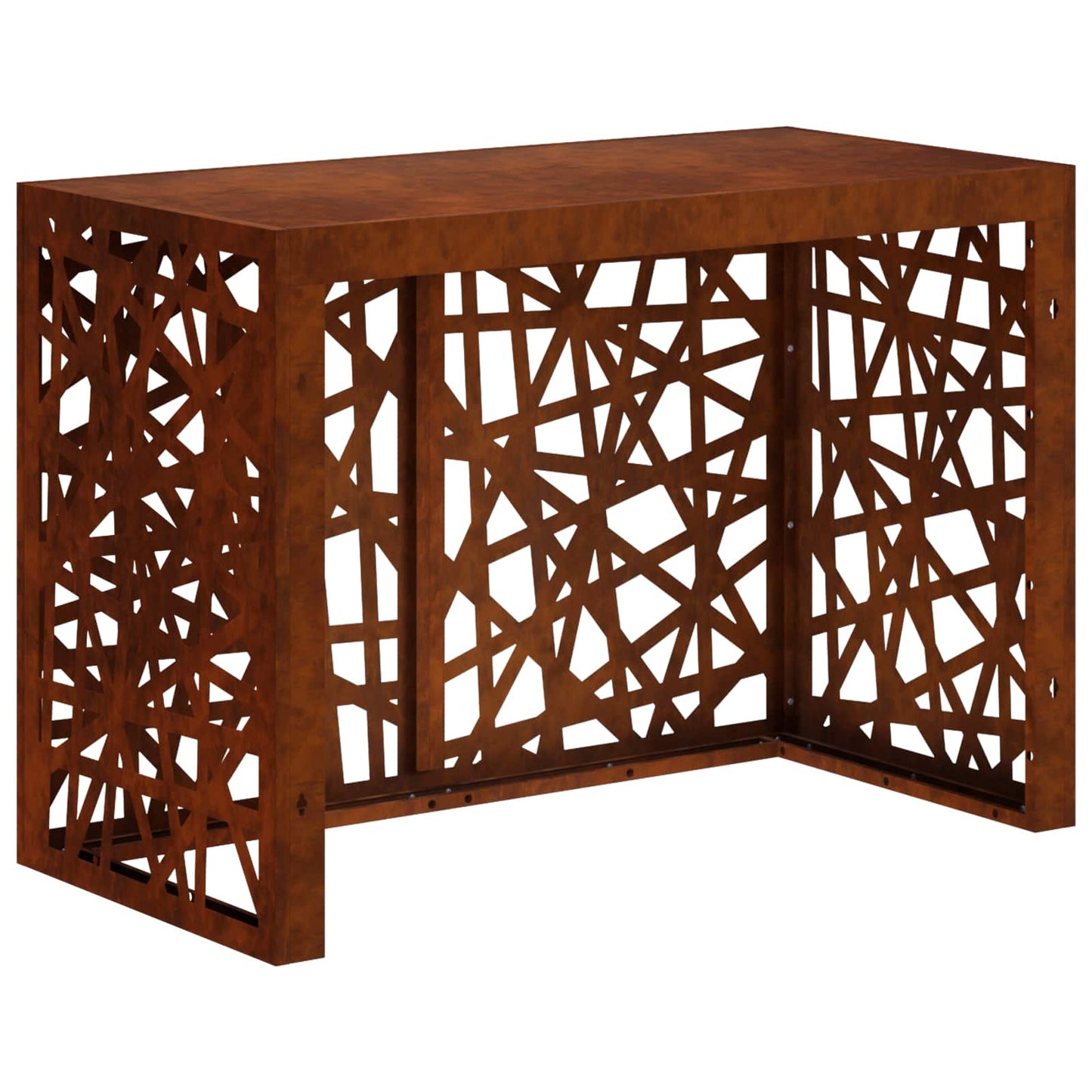 Air Conditioner Cover Rusty 100 x 50 x 70 cm Weathering Steel