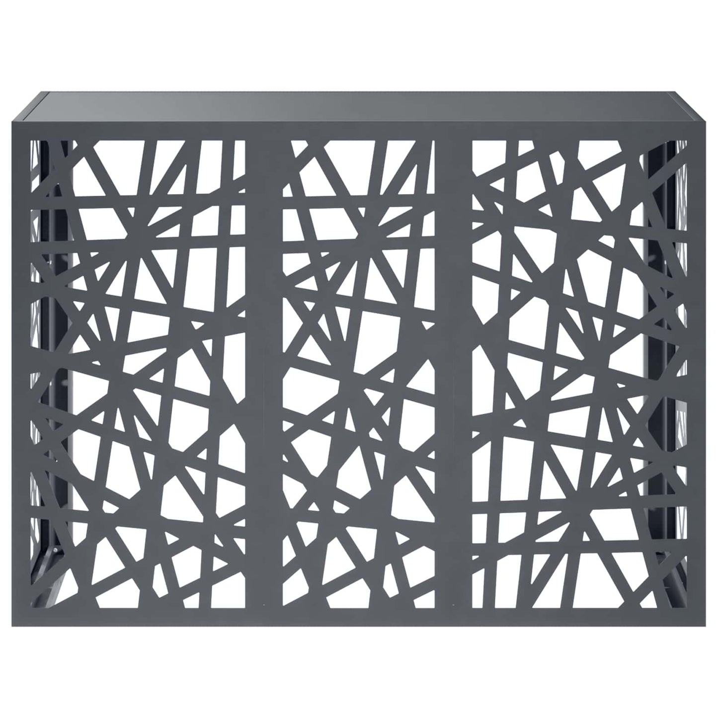 Air Conditioner Cover Anthracite 110 x 50 x 80 cm Steel