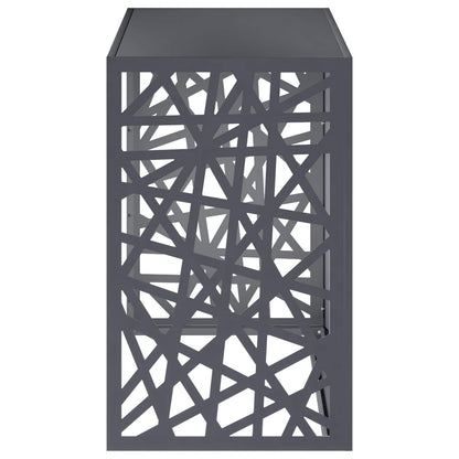 Air Conditioner Cover Anthracite 110 x 50 x 80 cm Steel