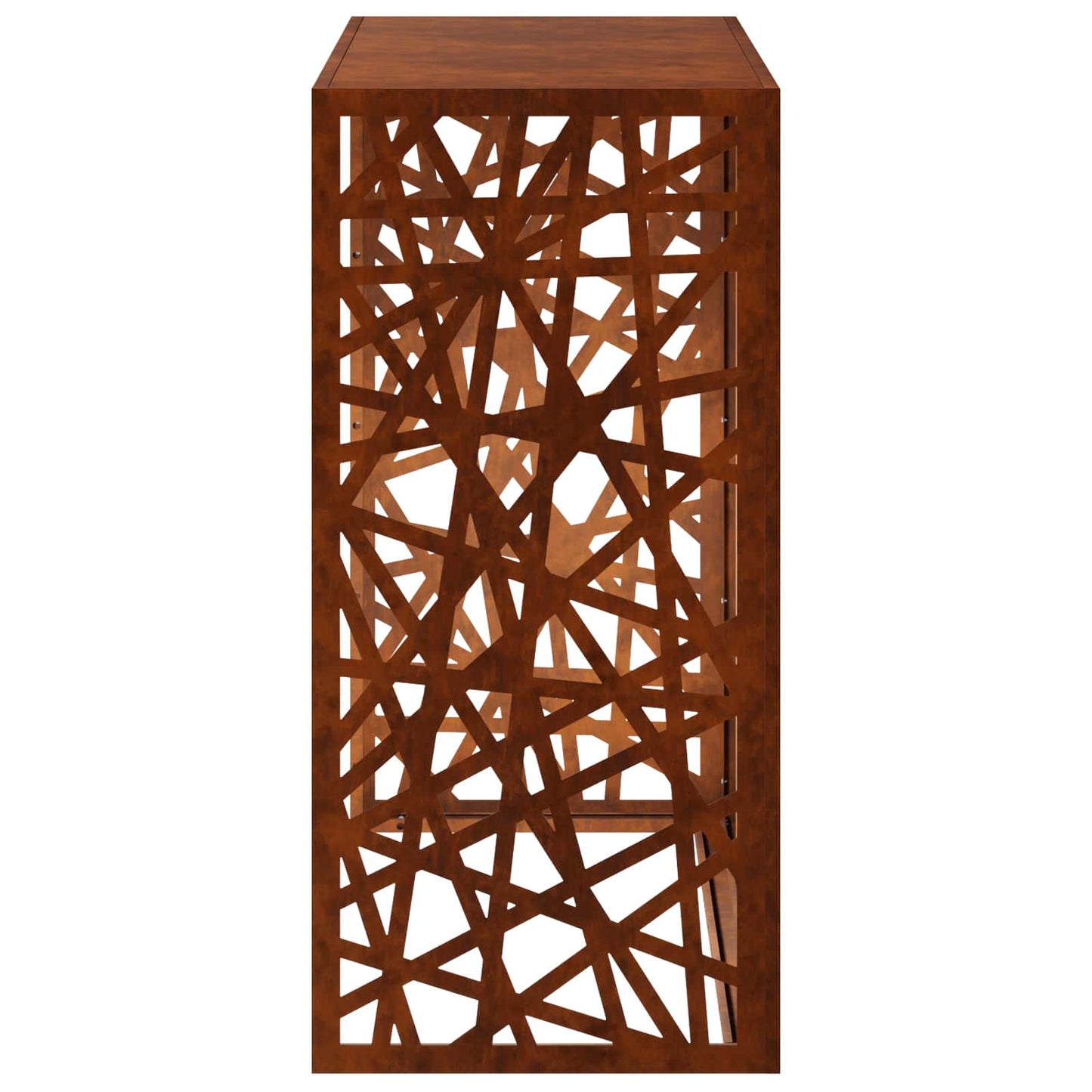 Air Conditioner Cover Rusty 110 x 50 x 105 cm Weathering Steel