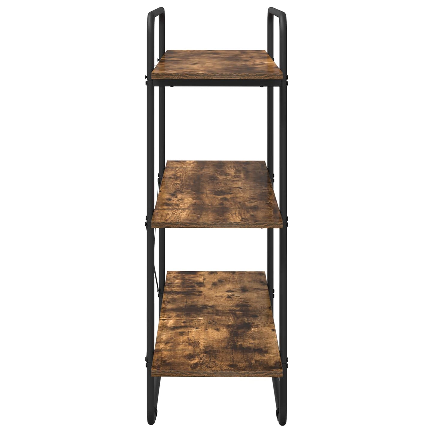 Bookshelf 3-Tier 100 x 35 x 105 cm PB Smoked Oak