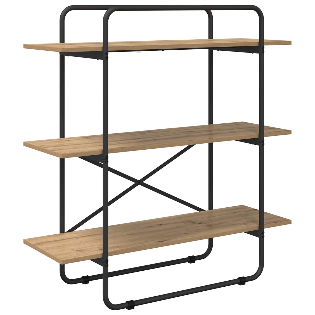 Bookshelf 3-Tier 100 x 35 x 105 cm PB Artisan Oak