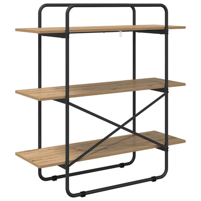 Bookshelf 3-Tier 100 x 35 x 105 cm PB Artisan Oak