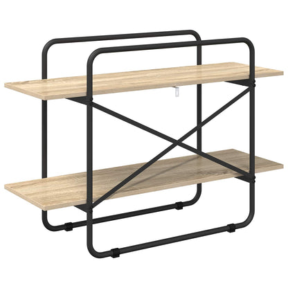 Bookshelf 2-Tier 100 x 35 x 70 cm PB Sonoma Oak