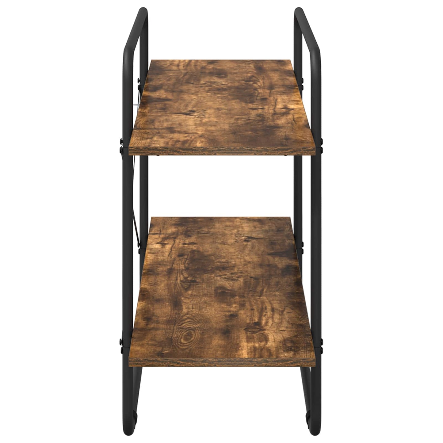 Bookshelf 2-Tier 100 x 35 x 70 cm PB Smoked Oak