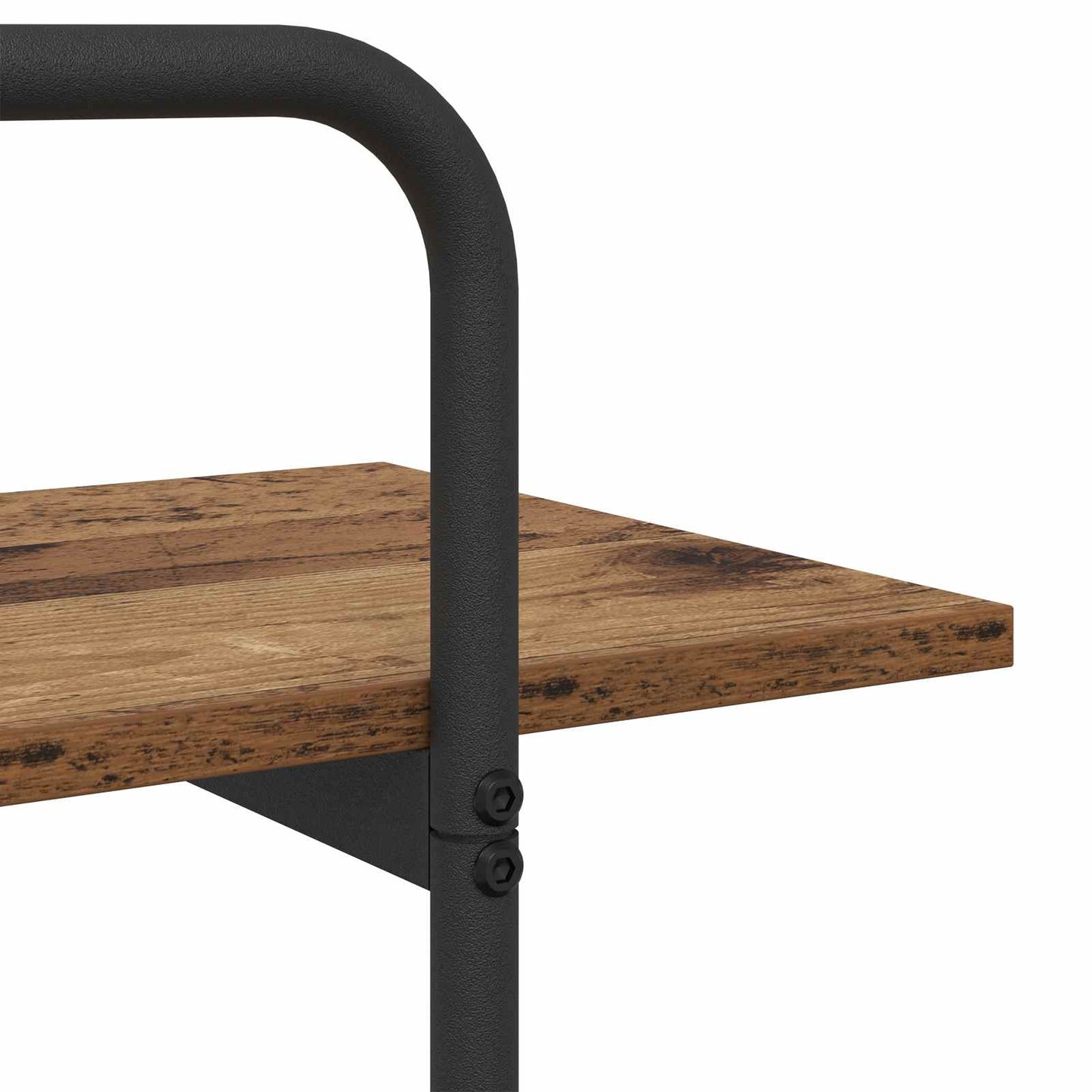 Bookshelf 2-Tier 100 x 35 x 70 cm PB Oak Wood