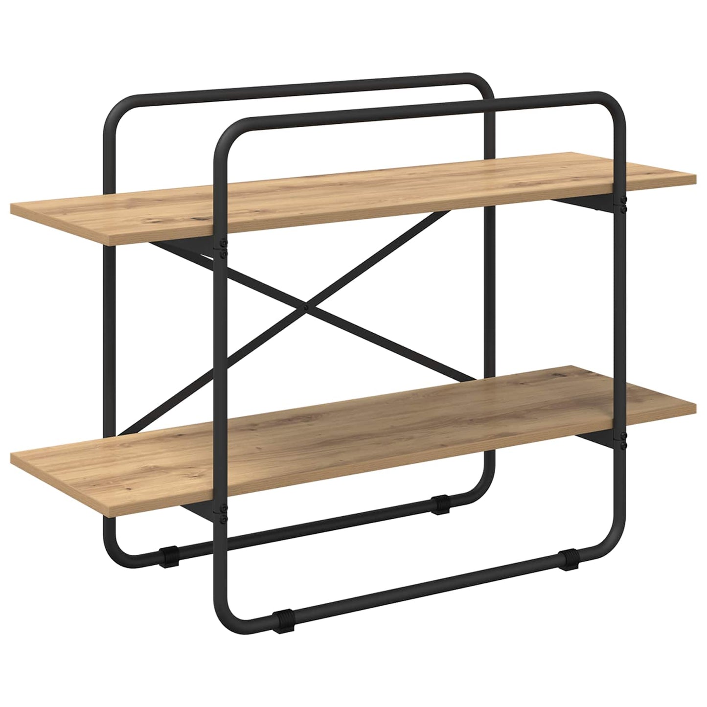Bookshelf 2-Tier 100 x 35 x 70 cm PB Artisan Oak