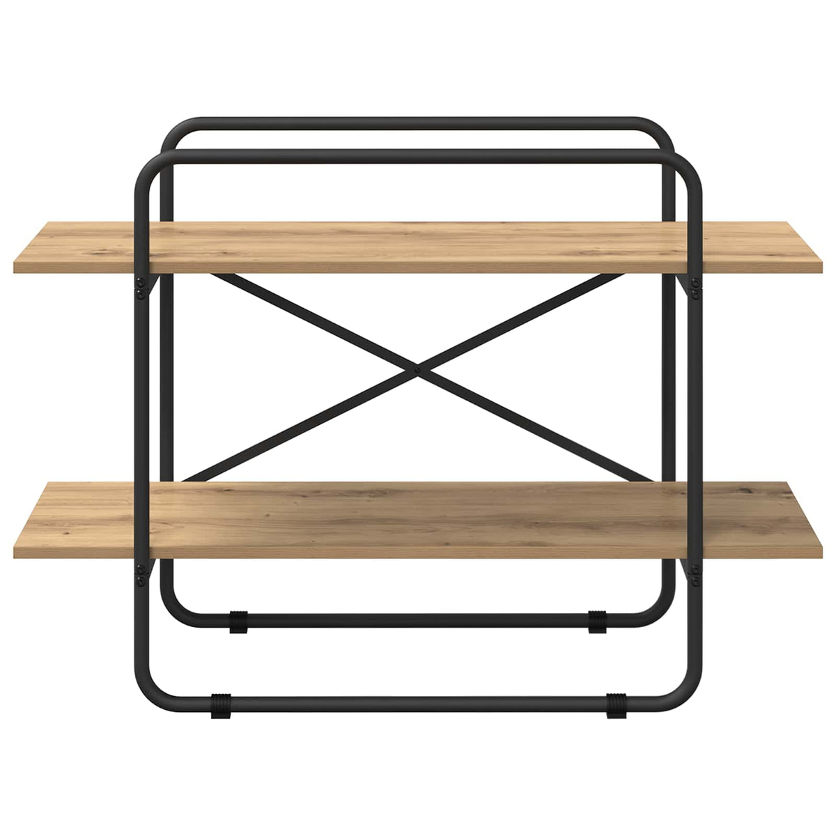 Bookshelf 2-Tier 100 x 35 x 70 cm PB Artisan Oak