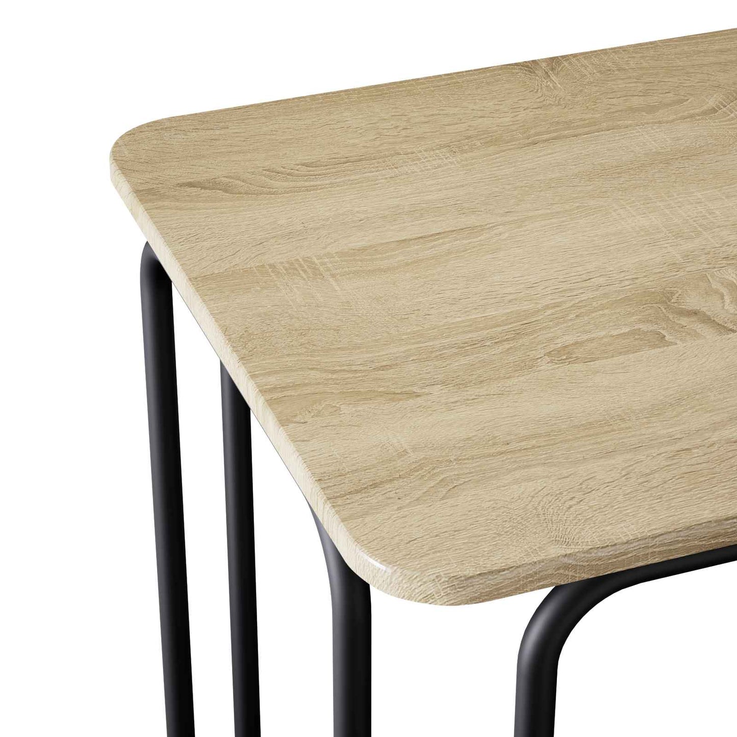 Dining Table 100 x 50 x 75 cm Engineered Wood Sonoma Oak