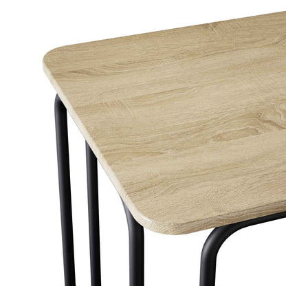 Dining Table 100 x 50 x 75 cm Engineered Wood Sonoma Oak
