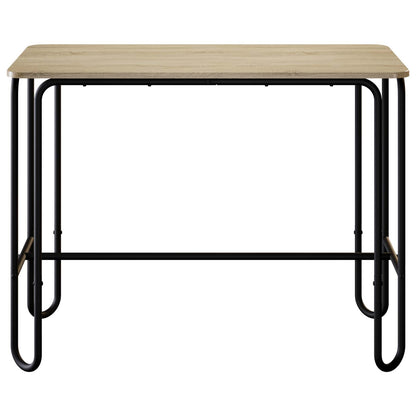 Dining Table 100 x 50 x 75 cm Engineered Wood Sonoma Oak