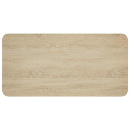 Dining Table 100 x 50 x 75 cm Engineered Wood Sonoma Oak