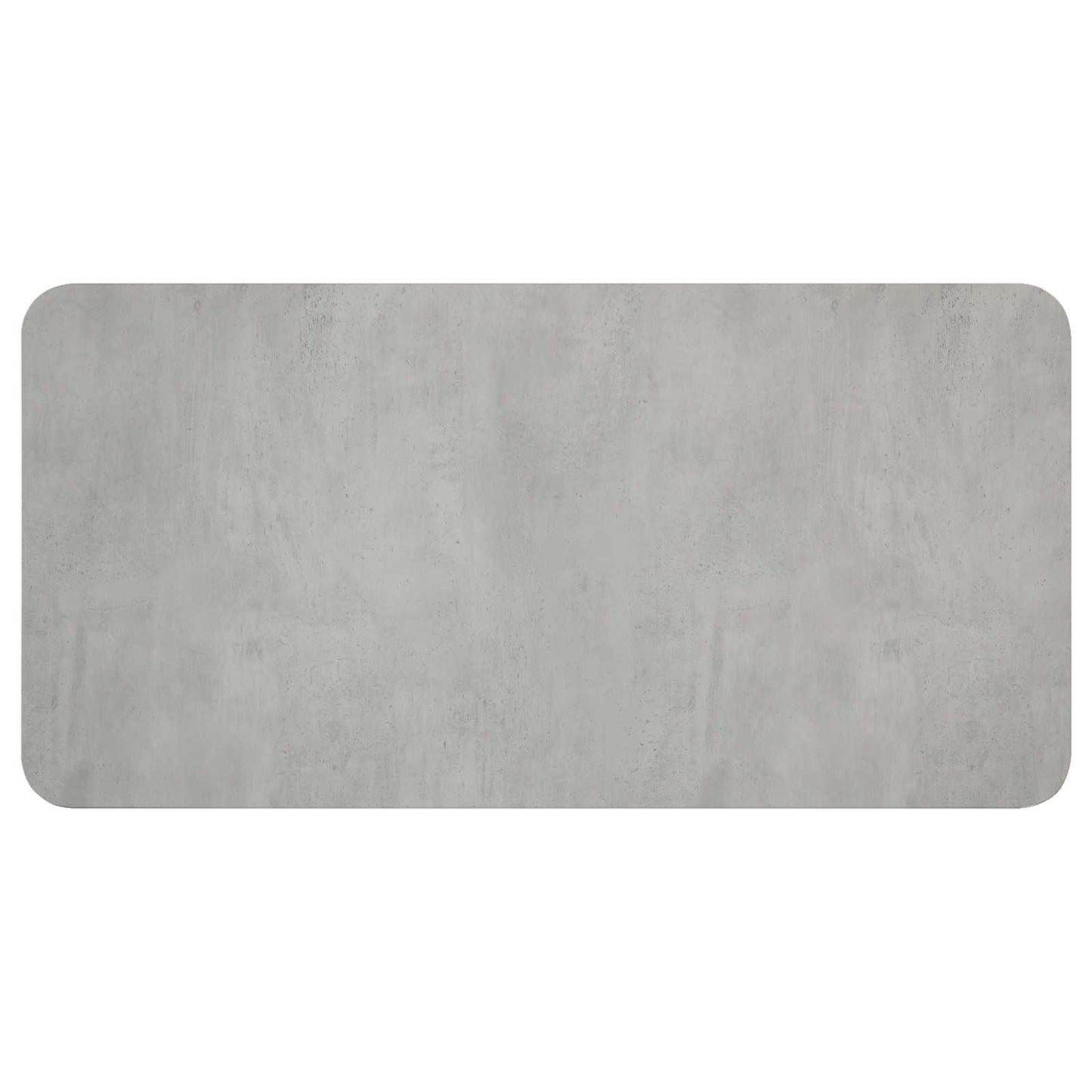 Dining Table 100 x 50 x 75 cm Engineered Wood Concrete Grey