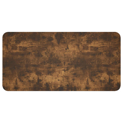 Dining Table 100 x 50 x 75 cm Engineered Wood Smoked Oak