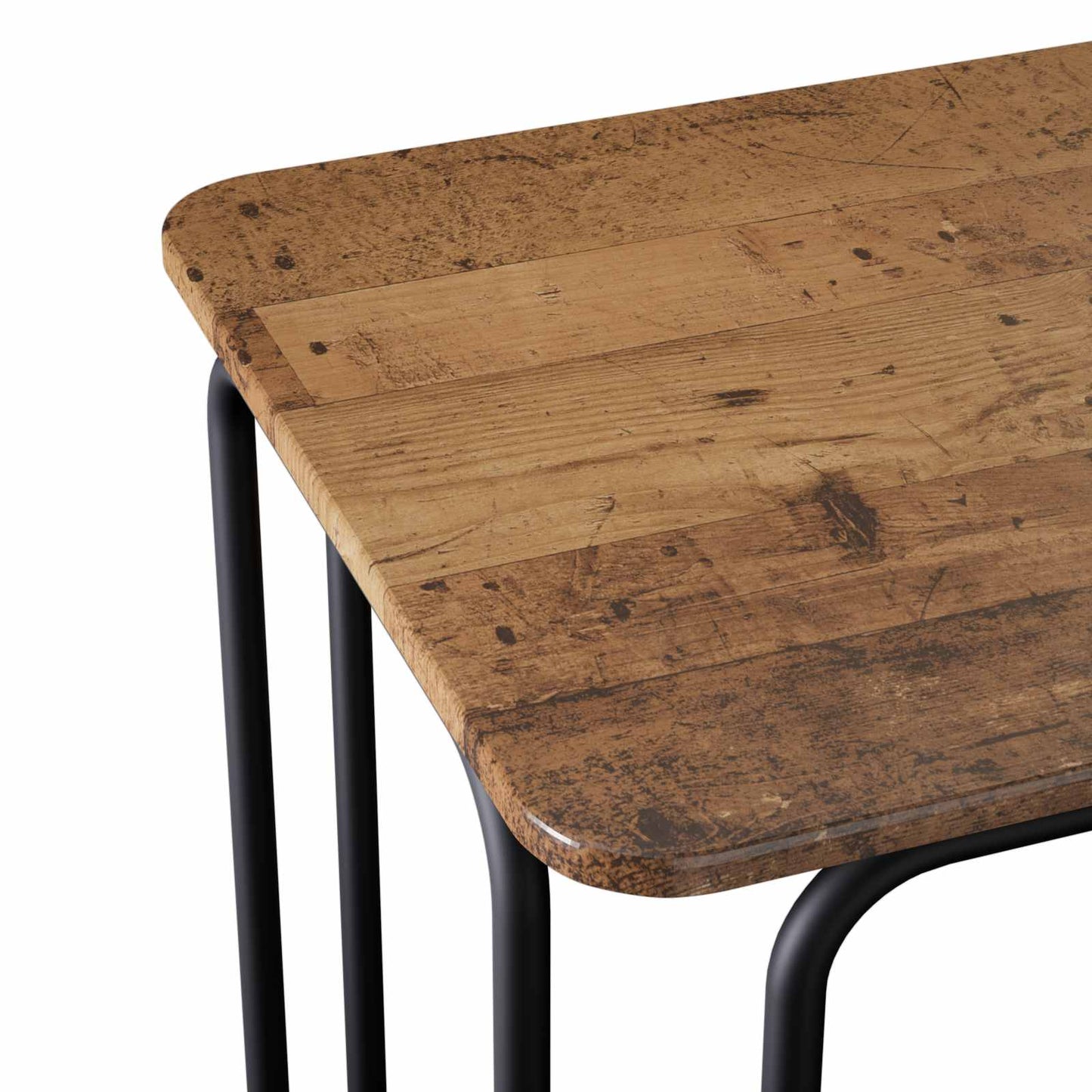 Dining Table 100 x 50 x 75 cm Engineered Wood Old Wood
