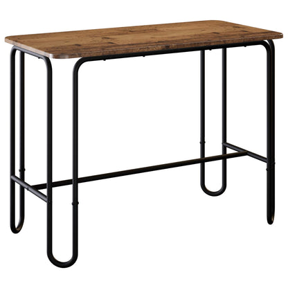 Dining Table 100 x 50 x 75 cm Engineered Wood Old Wood