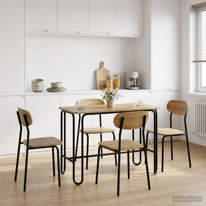 Dining Table 100 x 50 x 75 cm Engineered Wood Artisan Oak