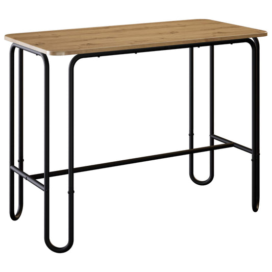 Dining Table 100 x 50 x 75 cm Engineered Wood Artisan Oak