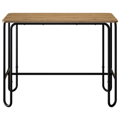 Dining Table 100 x 50 x 75 cm Engineered Wood Artisan Oak