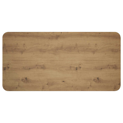 Dining Table 100 x 50 x 75 cm Engineered Wood Artisan Oak