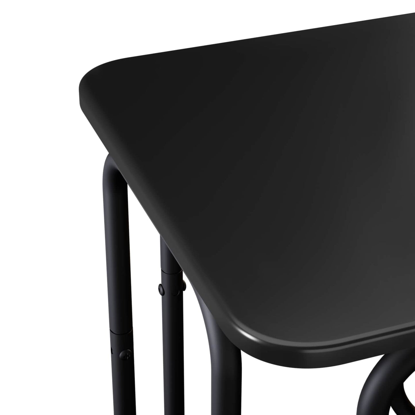 Coffee Table Black 40 x 40 x 45 cm Engineered Wood