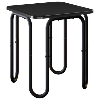 Coffee Table Black 40 x 40 x 45 cm Engineered Wood