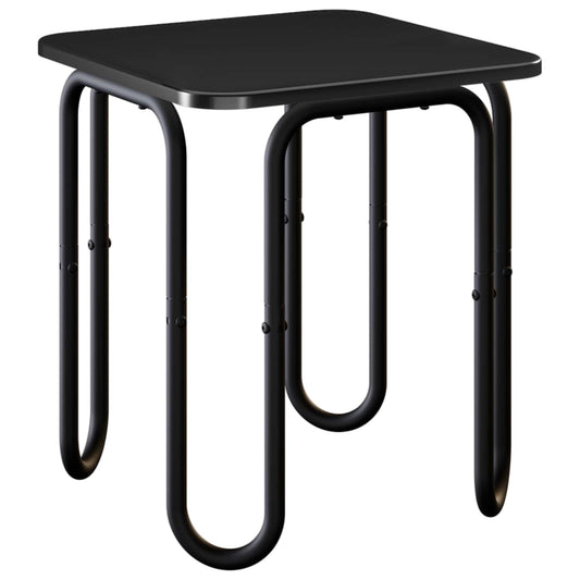 Coffee Table Black 40 x 40 x 45 cm Engineered Wood