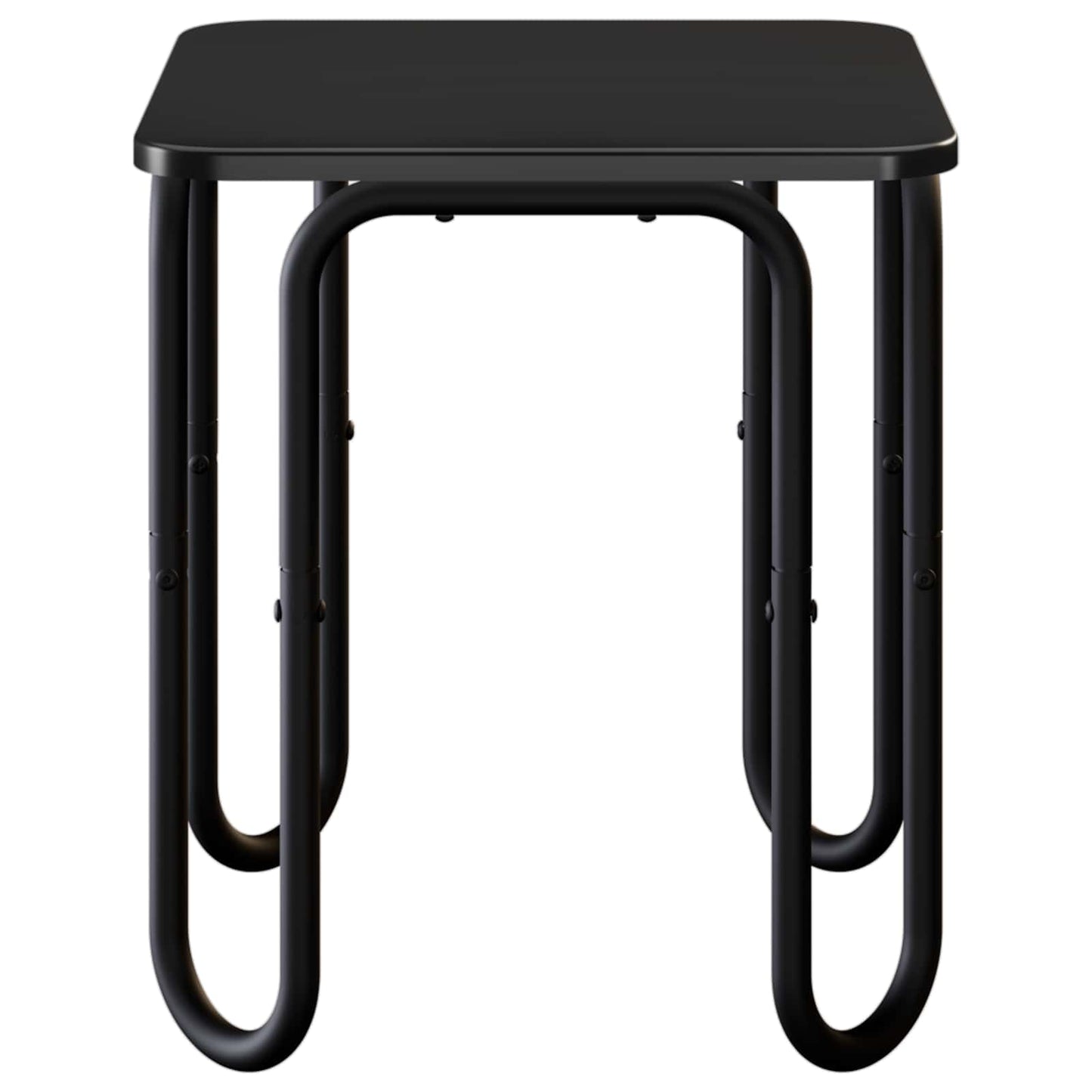 Coffee Table Black 40 x 40 x 45 cm Engineered Wood
