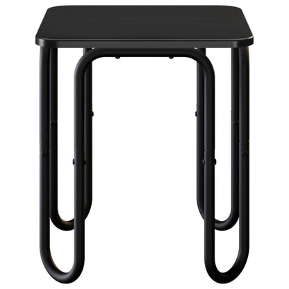 Coffee Table Black 40 x 40 x 45 cm Engineered Wood