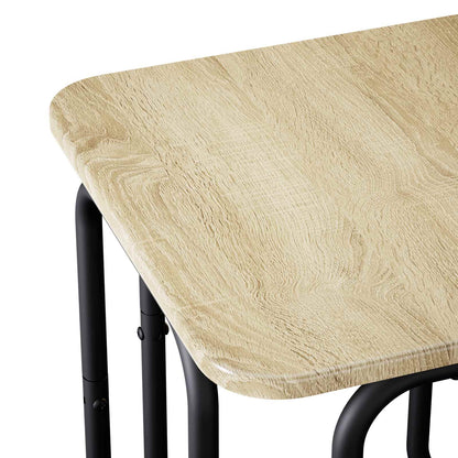 Coffee Table Sonoma Oak 40 x 40 x 45 cm Engineered Wood
