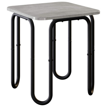 Coffee Table Concrete Grey 40 x 40 x 45 cm Engineered Wood